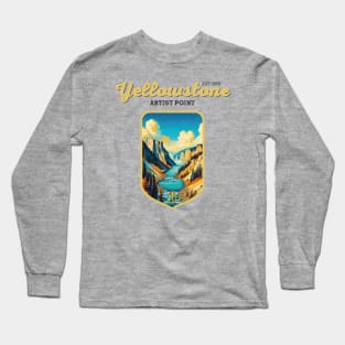 USA - NATIONAL PARK - YELLOWSTONE - Yellowstone Artists Point -38 Long Sleeve T-Shirt